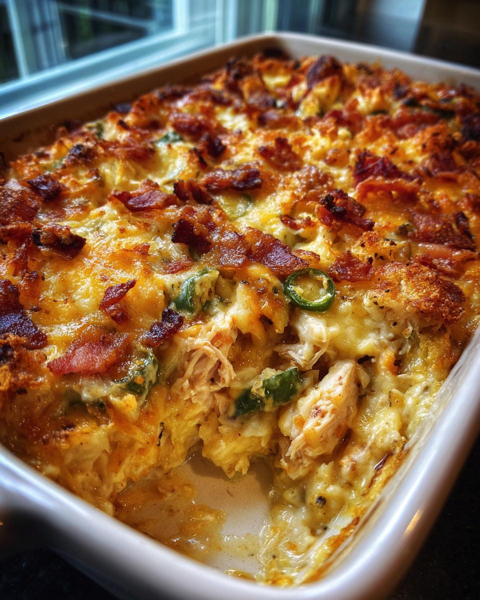 Jalapeño Popper Chicken Casserole - detail 1
