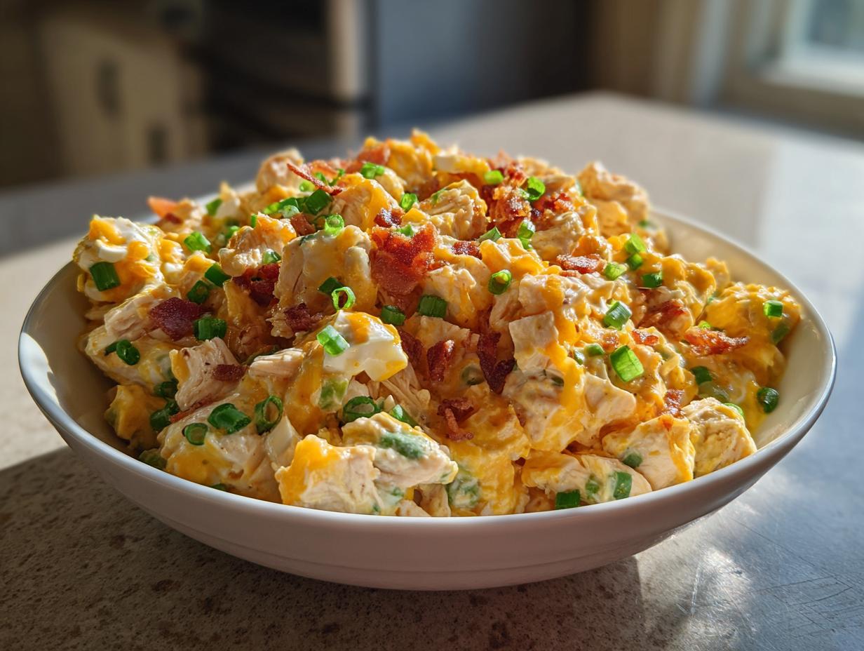 Jalapeño Popper Chicken Salad