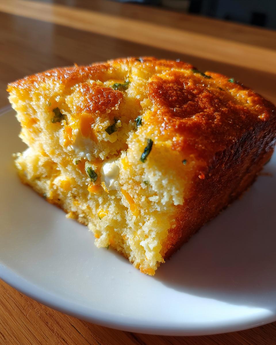 Spicy Jalapeño Popper Cornbread Recipe in 25 Minutes Flat 7 Jalapeño Popper Cornbread - detail 2