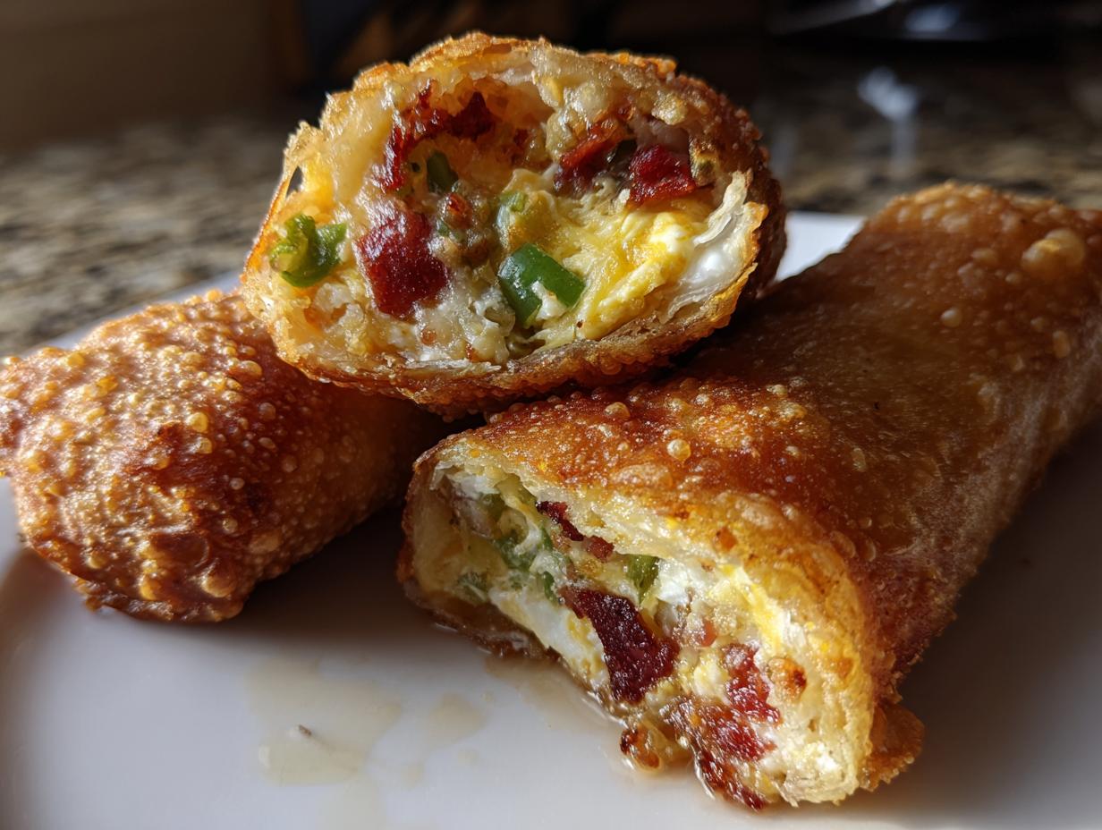 Jalapeño Popper Egg Rolls