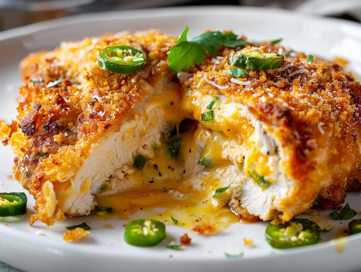 Jalapeño Popper Stuffed Chicken