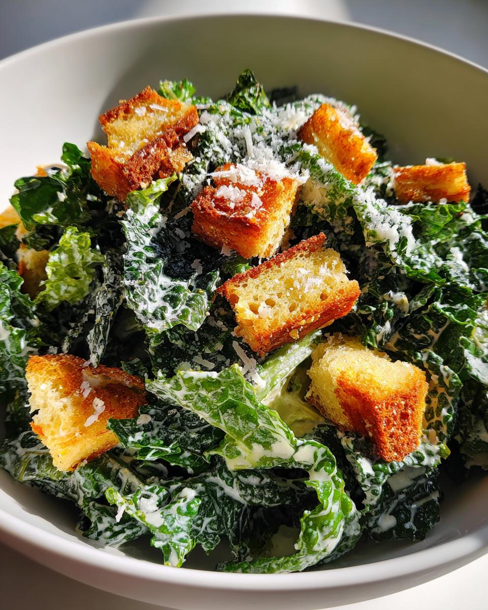Kale Caesar Salad - detail 1