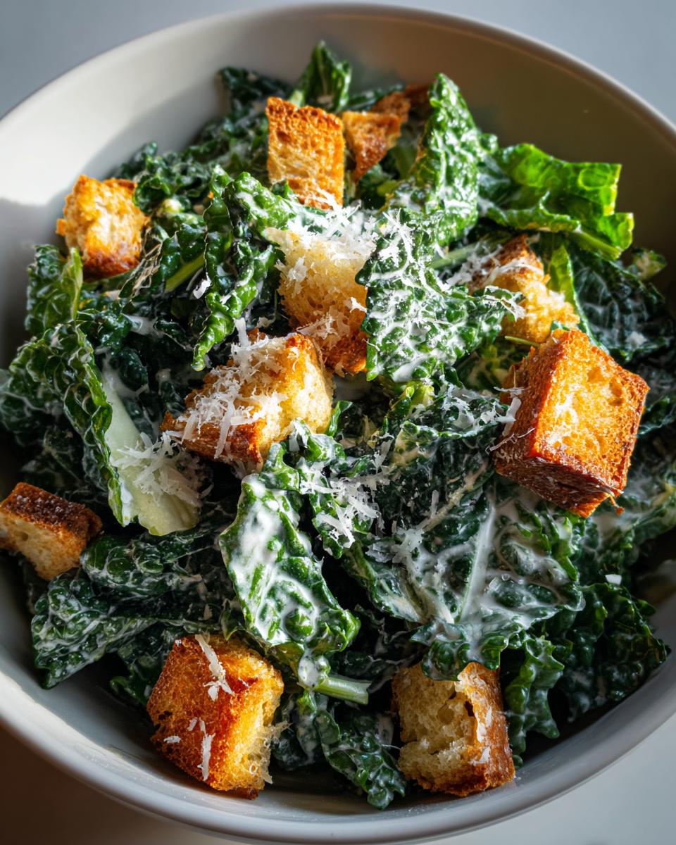 Kale Caesar Salad - detail 2