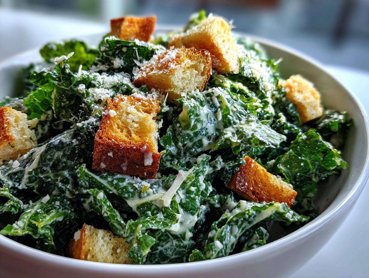Kale Caesar Salad