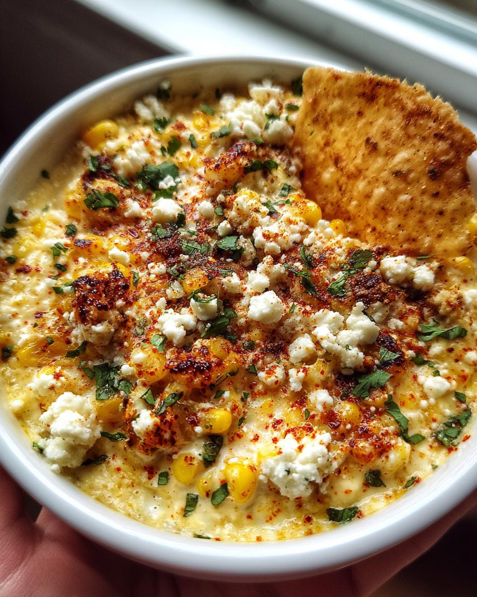Mexican Street Corn Dip (Elote Dip) - detail 3