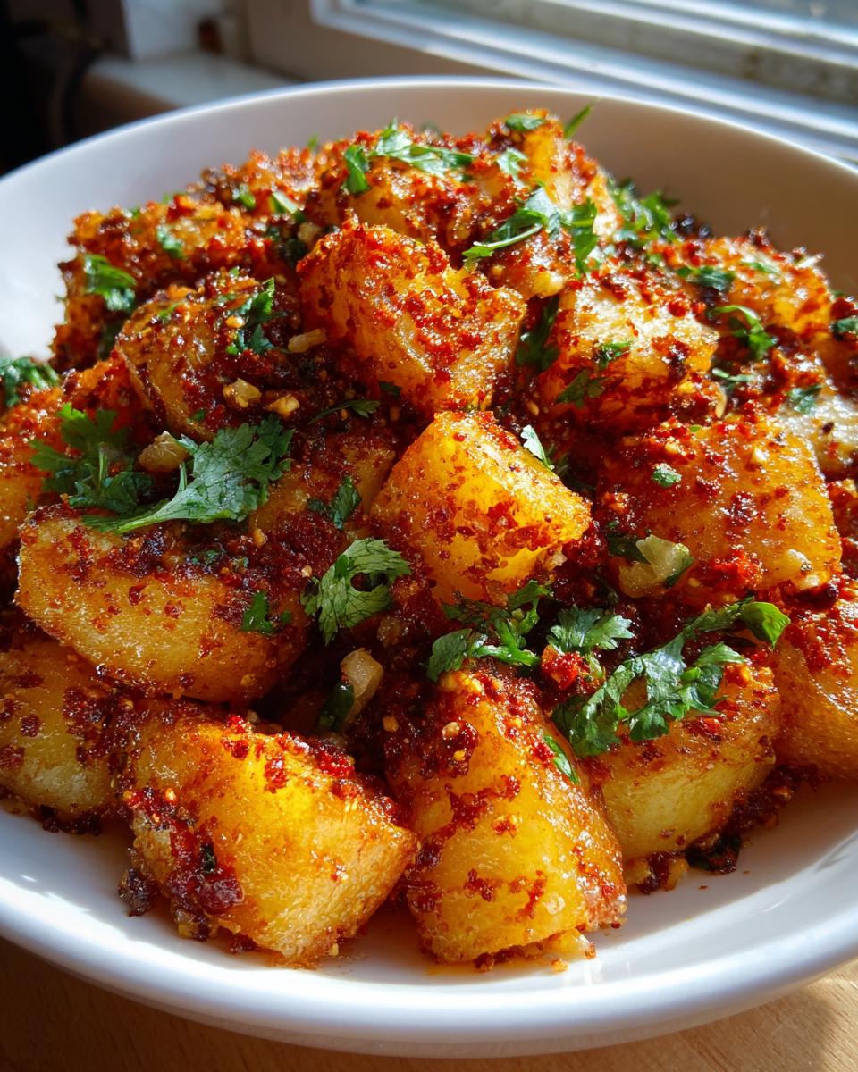 Mexican-Style Street Potatoes (Papas con Chile) - detail 1