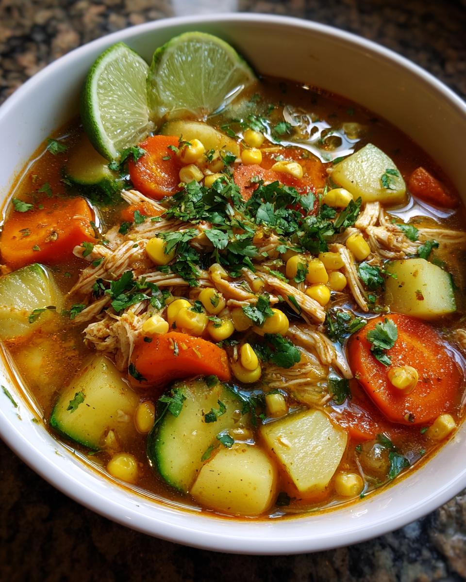 Hearty Mexican Chicken Soup with 7 Secret Flavor Boosts 7 Mexican chicken soup - detail 3