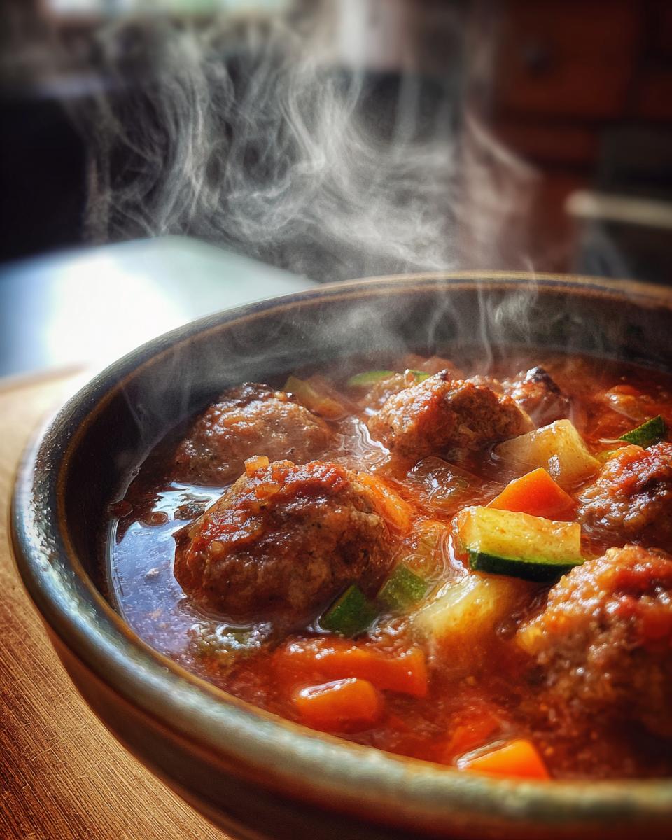 Hearty Mexican Meatball Soup Recipe with 6 Bold Flavors 8 Mexican meatball soup - detail 3