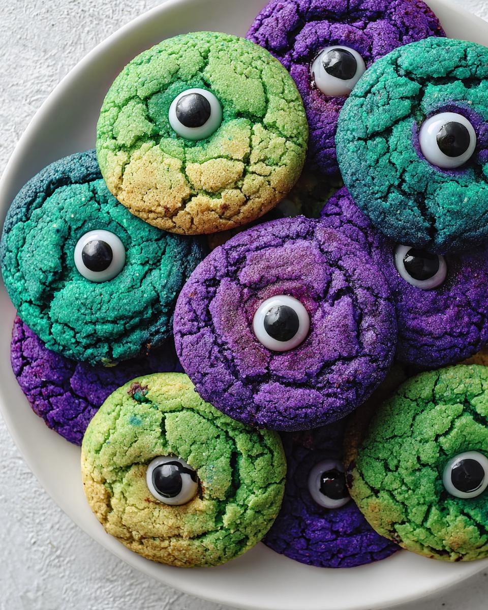 Monster Eye Cookies - detail 1