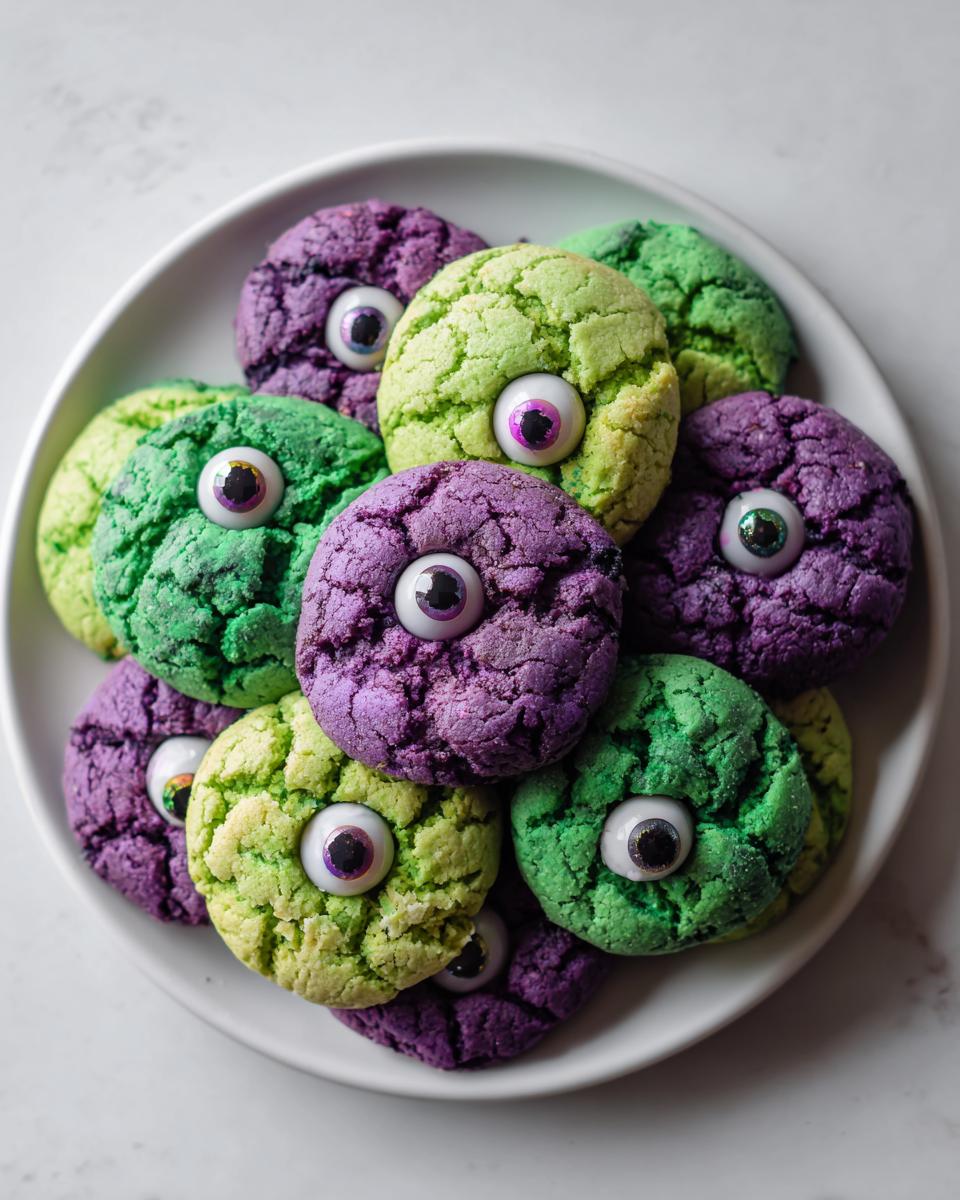 Monster Eye Cookies - detail 2