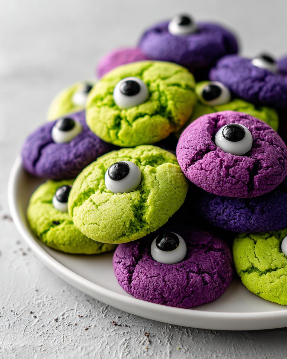 Monster Eye Cookies - detail 3