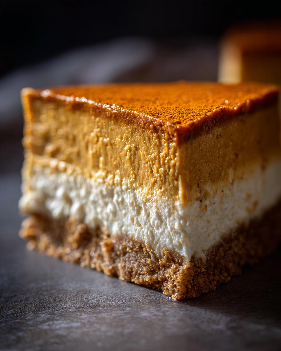 No-Bake Pumpkin Cheesecake - detail 2
