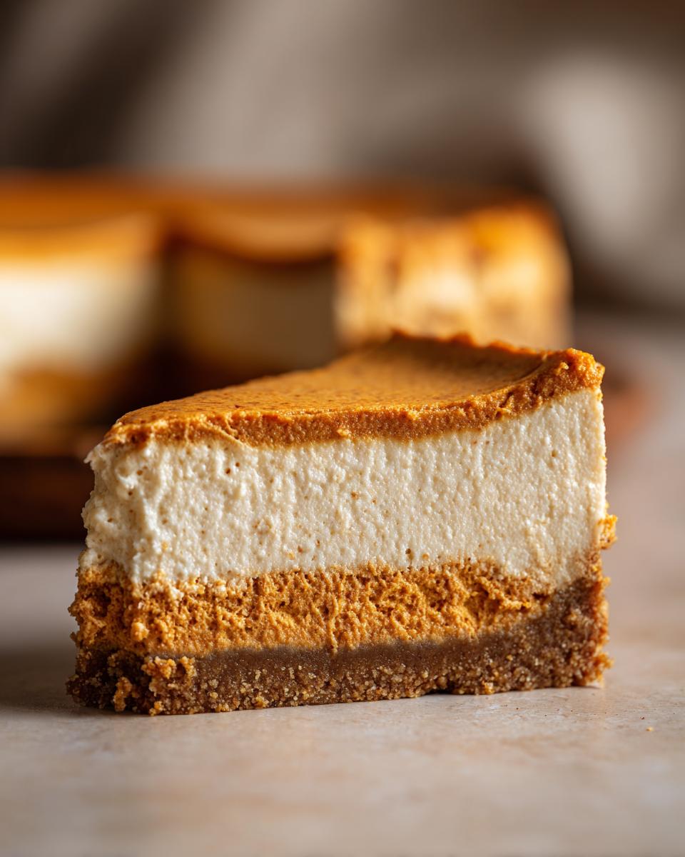 No-Bake Pumpkin Cheesecake - detail 3