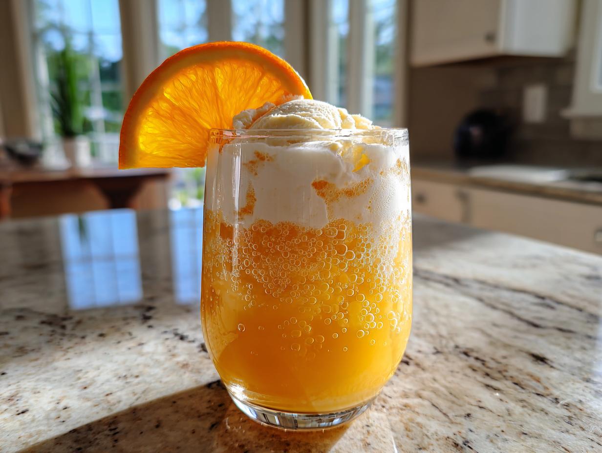 Orange Creamsicle Mocktail