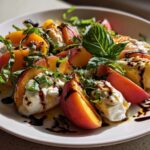 Juicy Peach Burrata Salad - A 10-Minute Summer Delight 10 Peach Burrata Salad