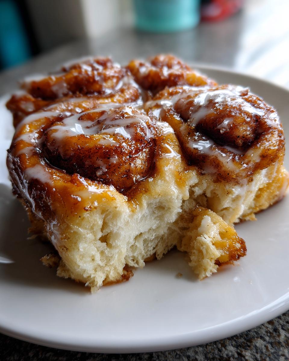 Peach Cobbler Cinnamon Rolls - detail 3