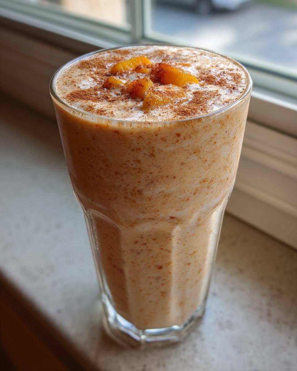 25g Peach Cobbler Protein Shake 7 Peach Cobbler Protein Shake - detail 2