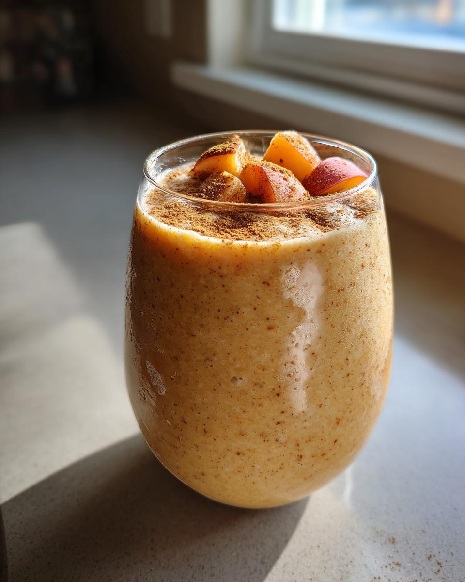 25g Peach Cobbler Protein Shake 9 Peach Cobbler Protein Shake - detail 4