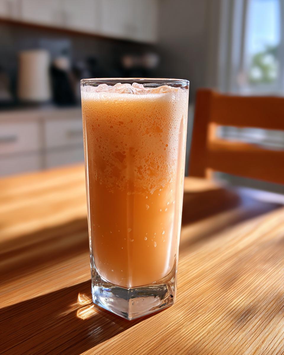 Peach Frosted Lemonade Copycat - detail 3