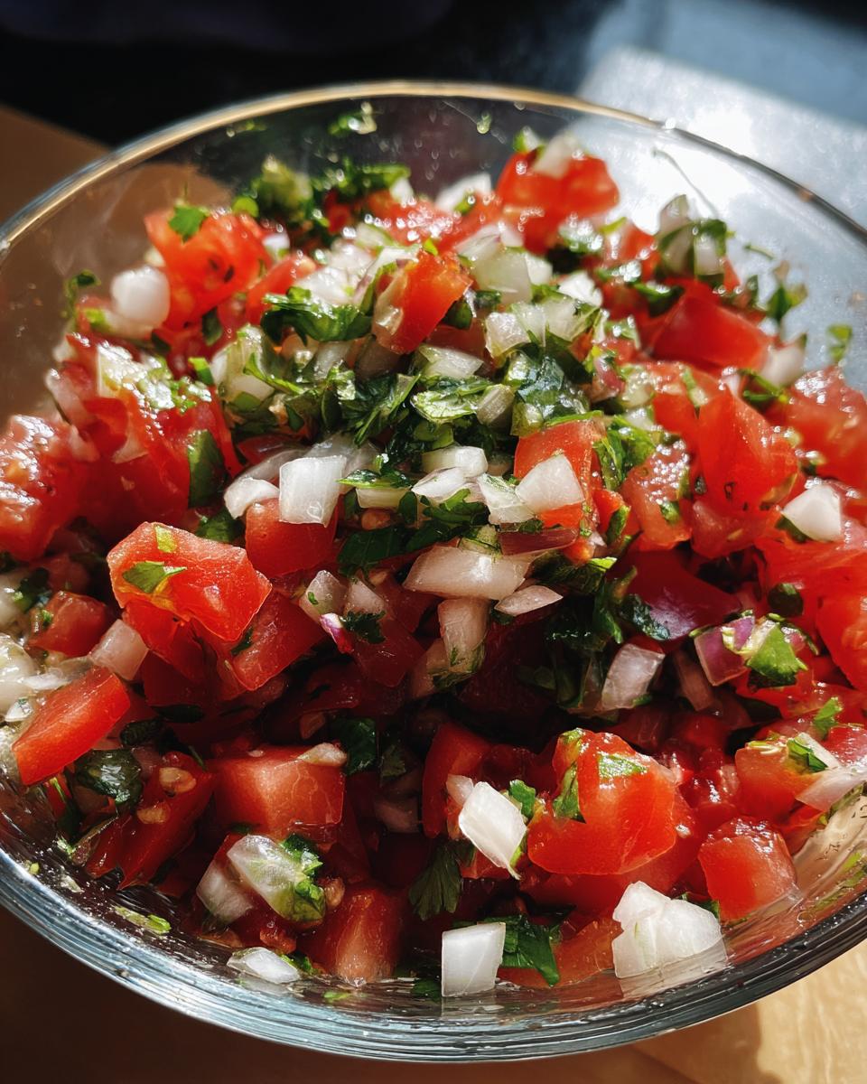 Fresh Pico de Gallo Recipe: 6-Star Flavor You'll Crave Daily 5 Pico de Gallo - detail 1