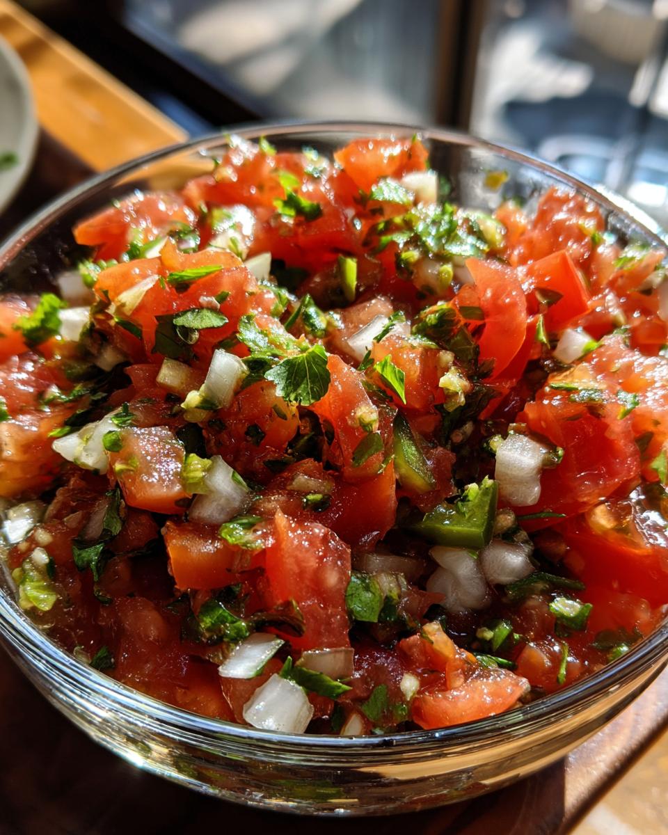 Fresh Pico de Gallo Recipe: 6-Star Flavor You'll Crave Daily 6 Pico de Gallo - detail 2