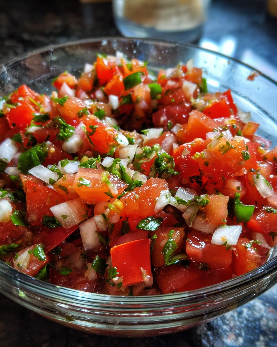 Fresh Pico de Gallo Recipe: 6-Star Flavor You'll Crave Daily 7 Pico de Gallo - detail 3