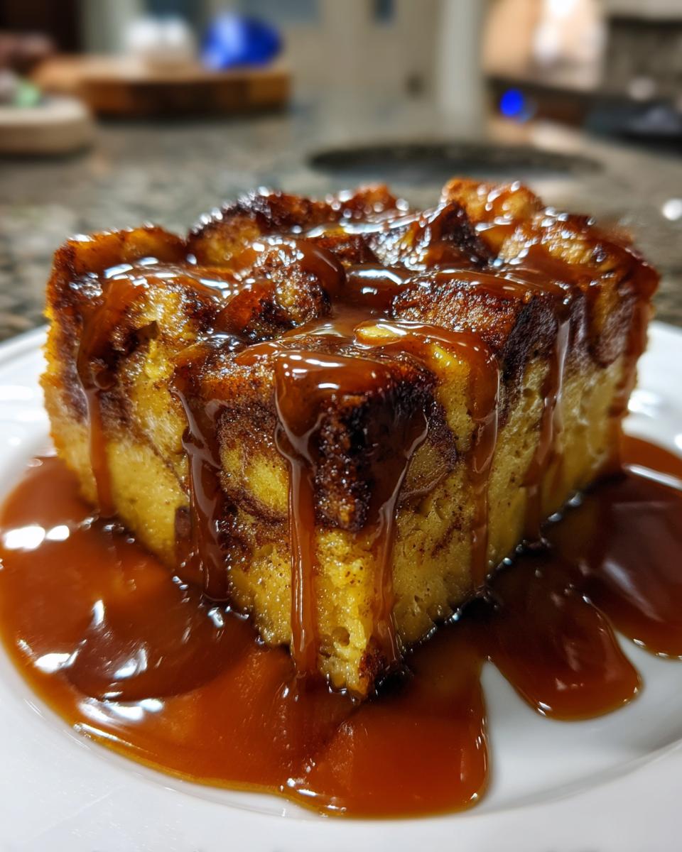 Irresistible Pumpkin Bread Pudding with Caramel Sauce - 5 Secrets! 6 Pumpkin Bread Pudding with Caramel Sauce - detail 2