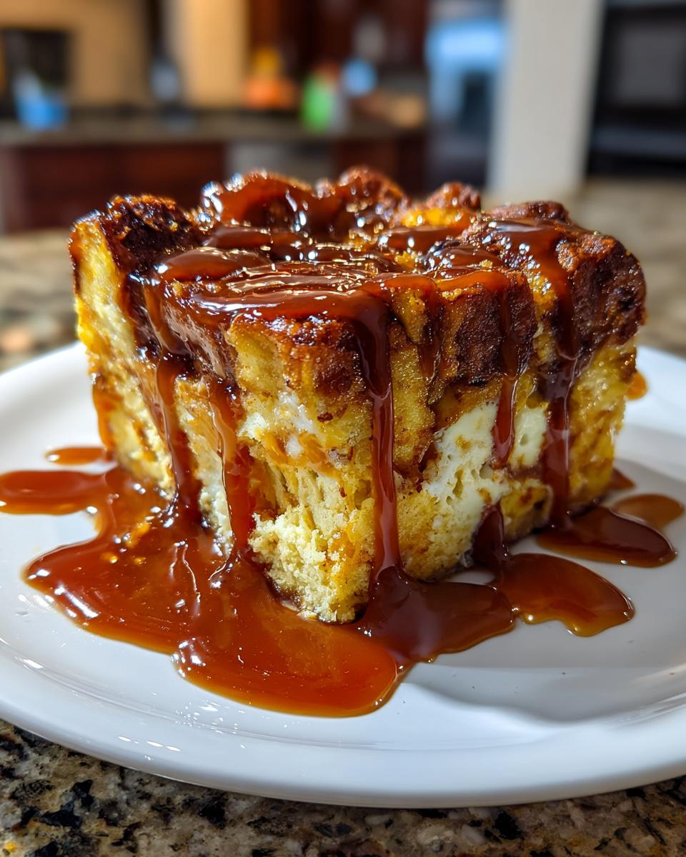 Irresistible Pumpkin Bread Pudding with Caramel Sauce - 5 Secrets! 7 Pumpkin Bread Pudding with Caramel Sauce - detail 3
