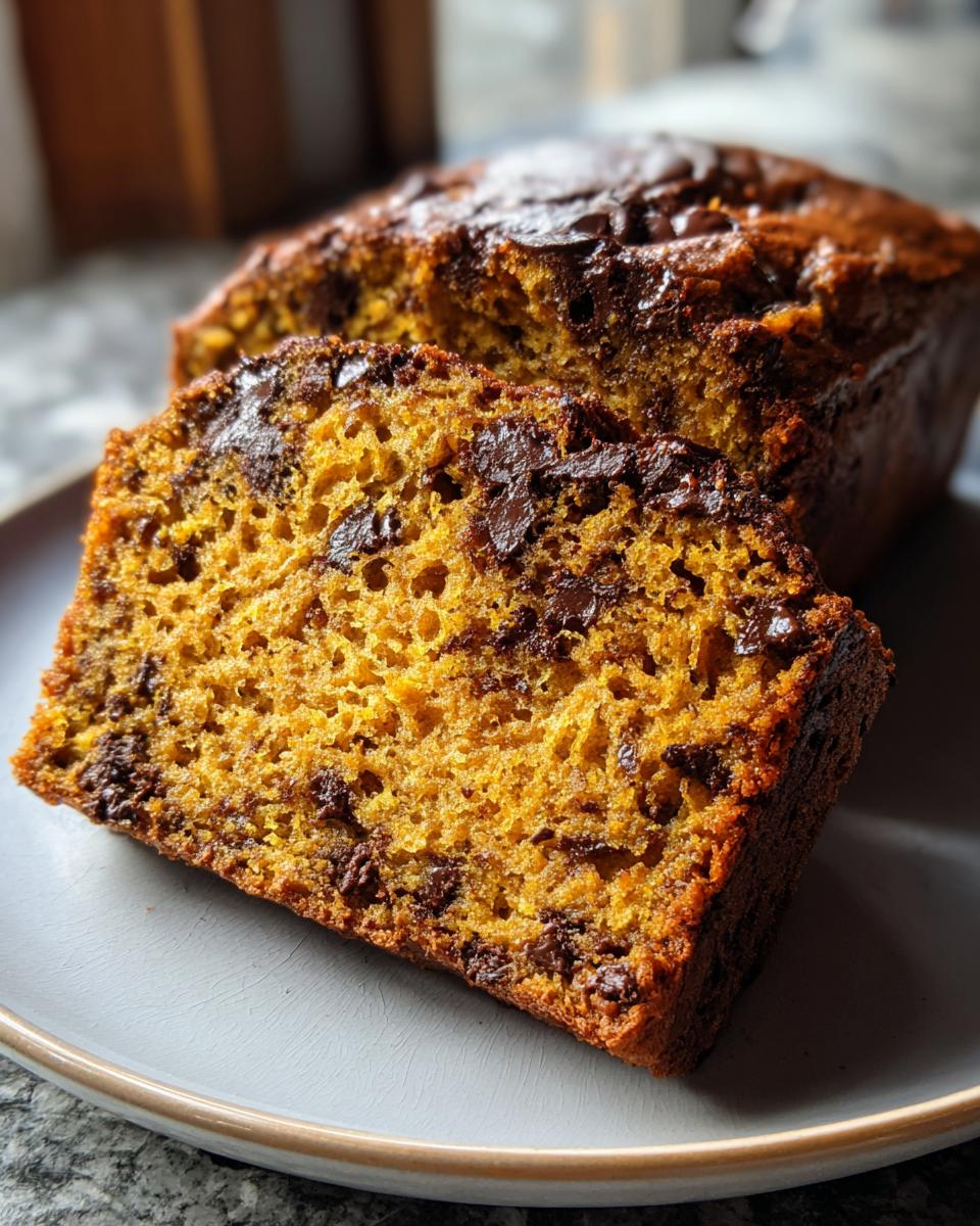 Irresistible Pumpkin Chocolate Chip Bread in 1 Hour 8 Pumpkin Chocolate Chip Bread - detail 3