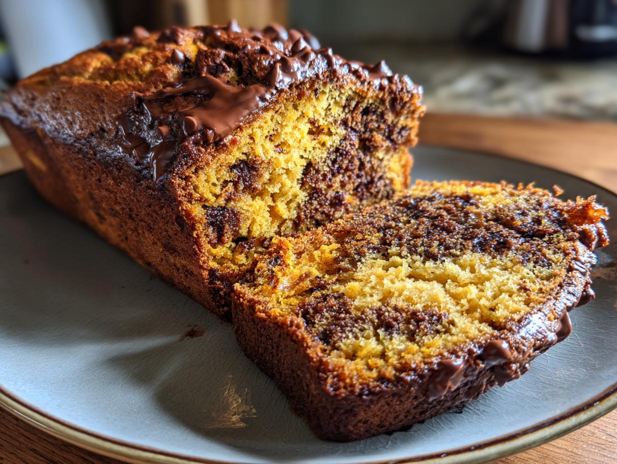 Pumpkin Chocolate Chip Bread