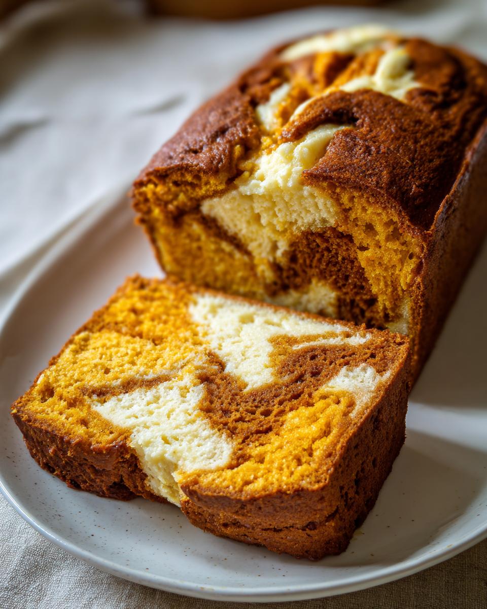 Pumpkin Cream Cheese Swirl Bread - detail 2