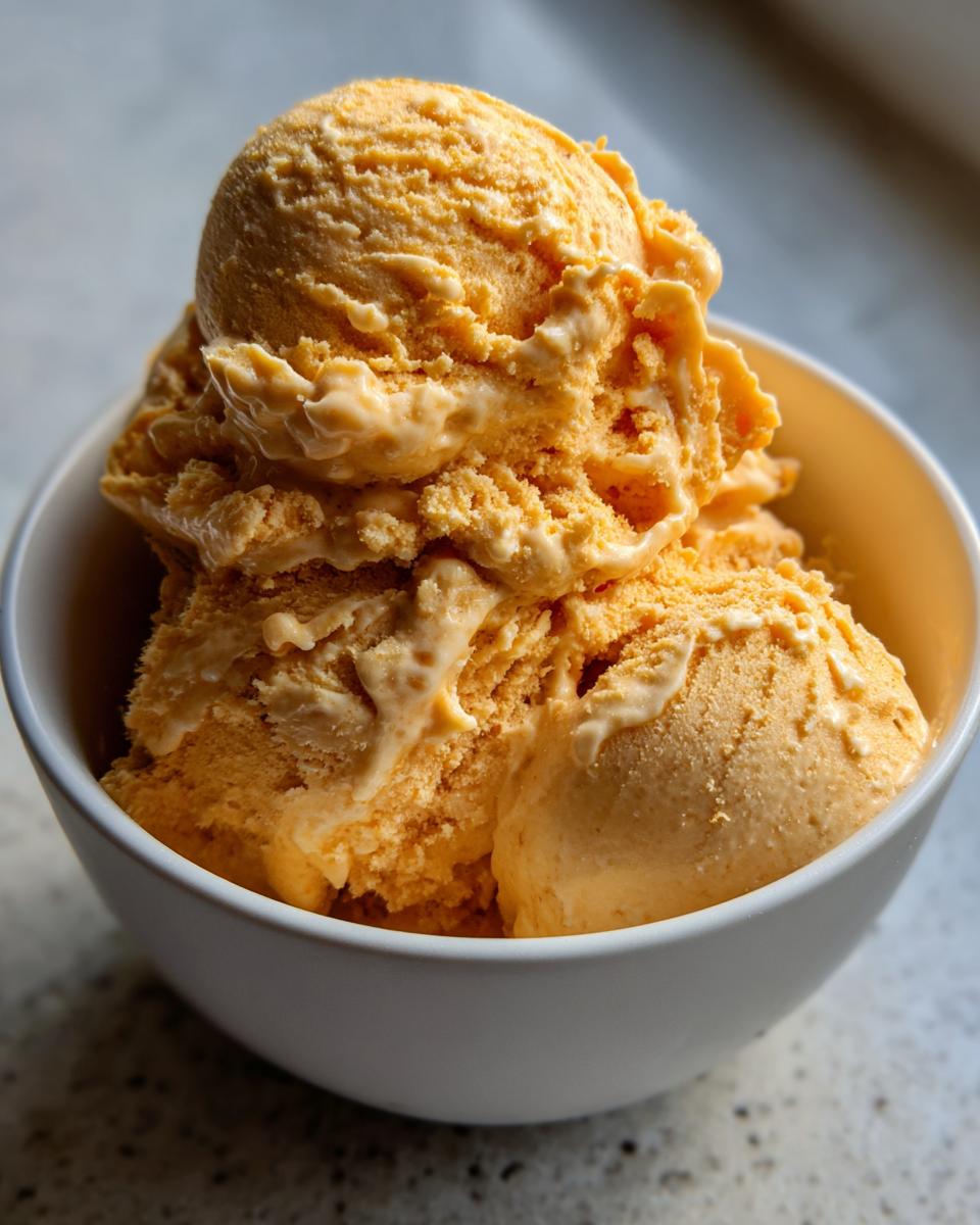 Pumpkin Ice Cream - detail 2