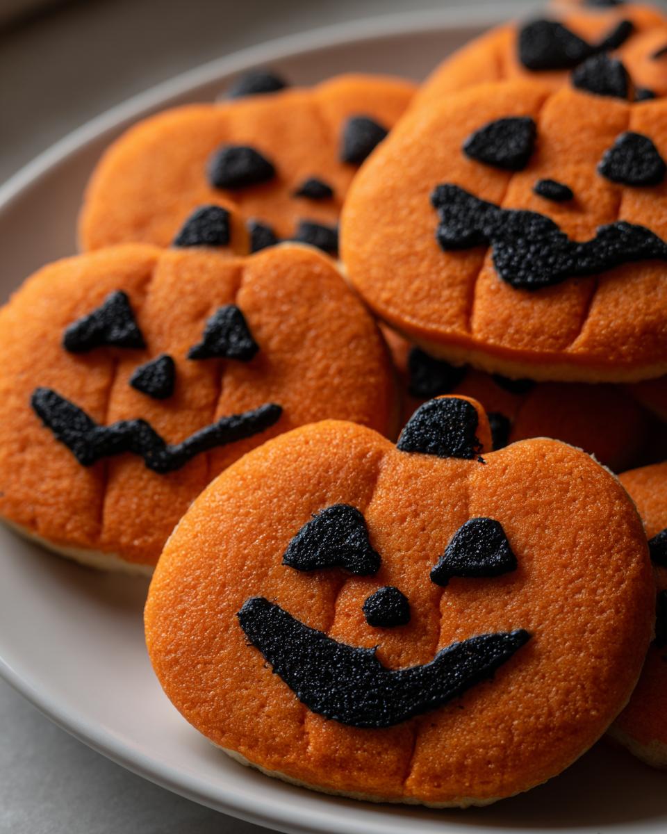 Spooky-Fun Pumpkin Jack-O’-Lantern Cookies Kids Crave 6 Pumpkin Jack-O’-Lantern Cookies - detail 1