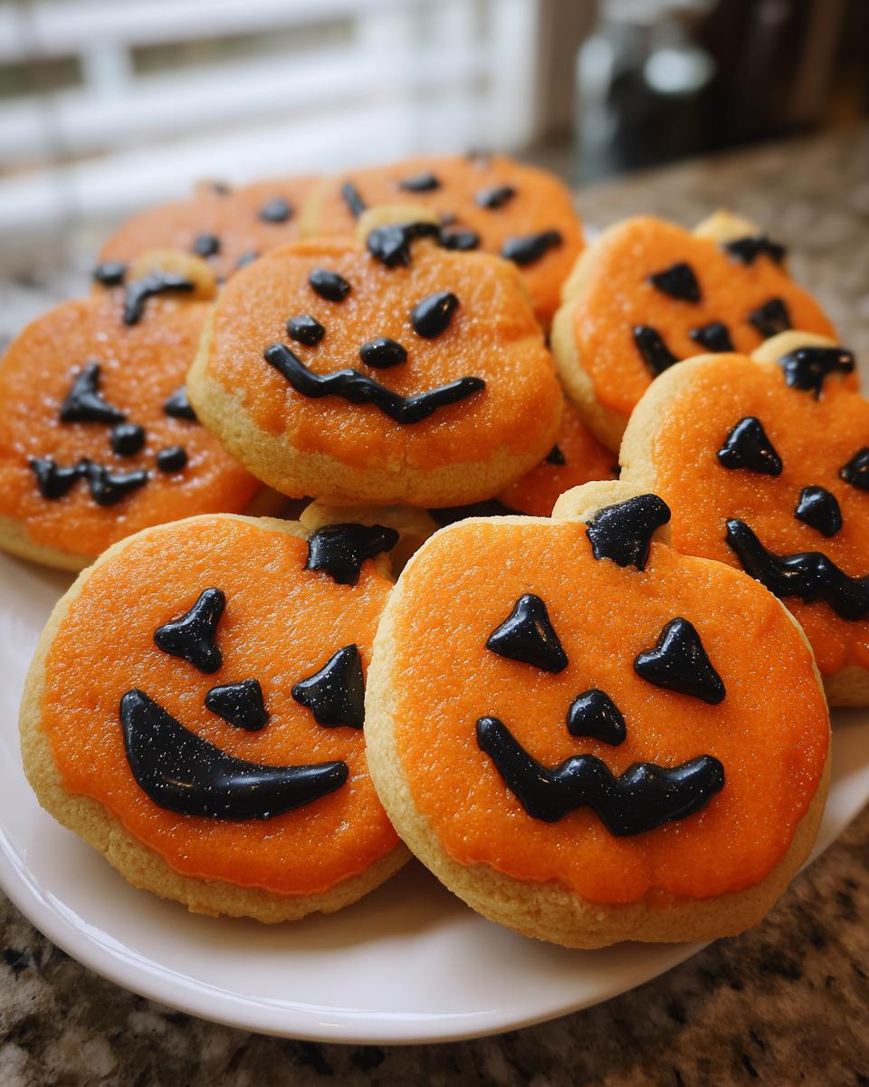 Spooky-Fun Pumpkin Jack-O’-Lantern Cookies Kids Crave 7 Pumpkin Jack-O’-Lantern Cookies - detail 2
