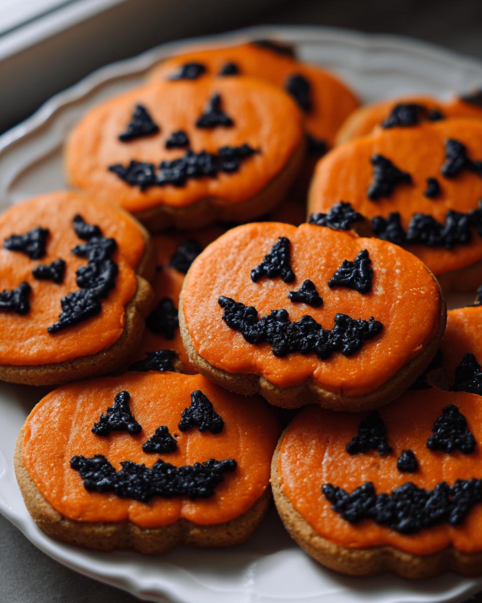 Spooky-Fun Pumpkin Jack-O’-Lantern Cookies Kids Crave 8 Pumpkin Jack-O’-Lantern Cookies - detail 3