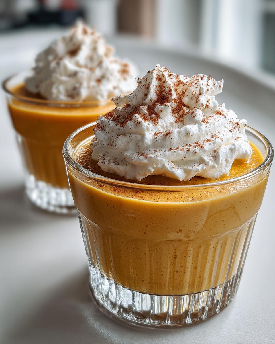 Silky Pumpkin Panna Cotta with Spiced Whipped Cream 4 Pumpkin Panna Cotta with Spiced Whipped Cream - detail 1