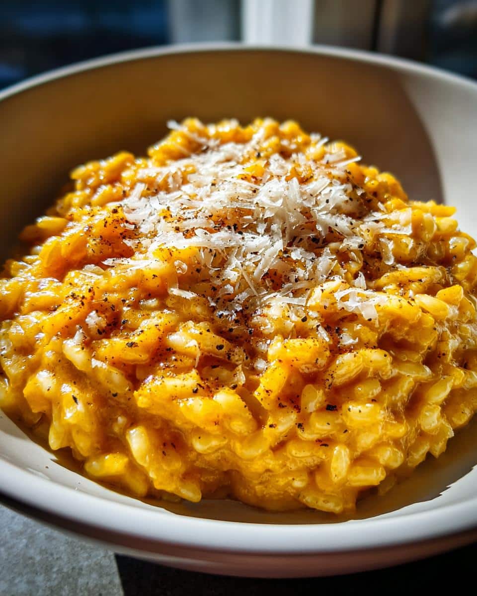 Creamy Pumpkin Parmesan Risotto - 30-Minute Comfort Bliss 4 Pumpkin Parmesan Risotto - detail 1