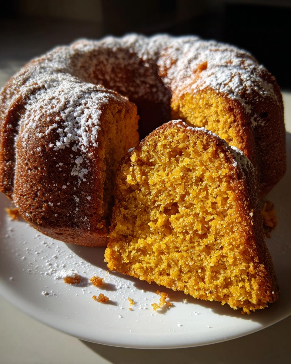 Ultimate Pumpkin Patch Bundt Cake in Just 1 Bowl 7 Pumpkin Patch Bundt Cake - detail 2