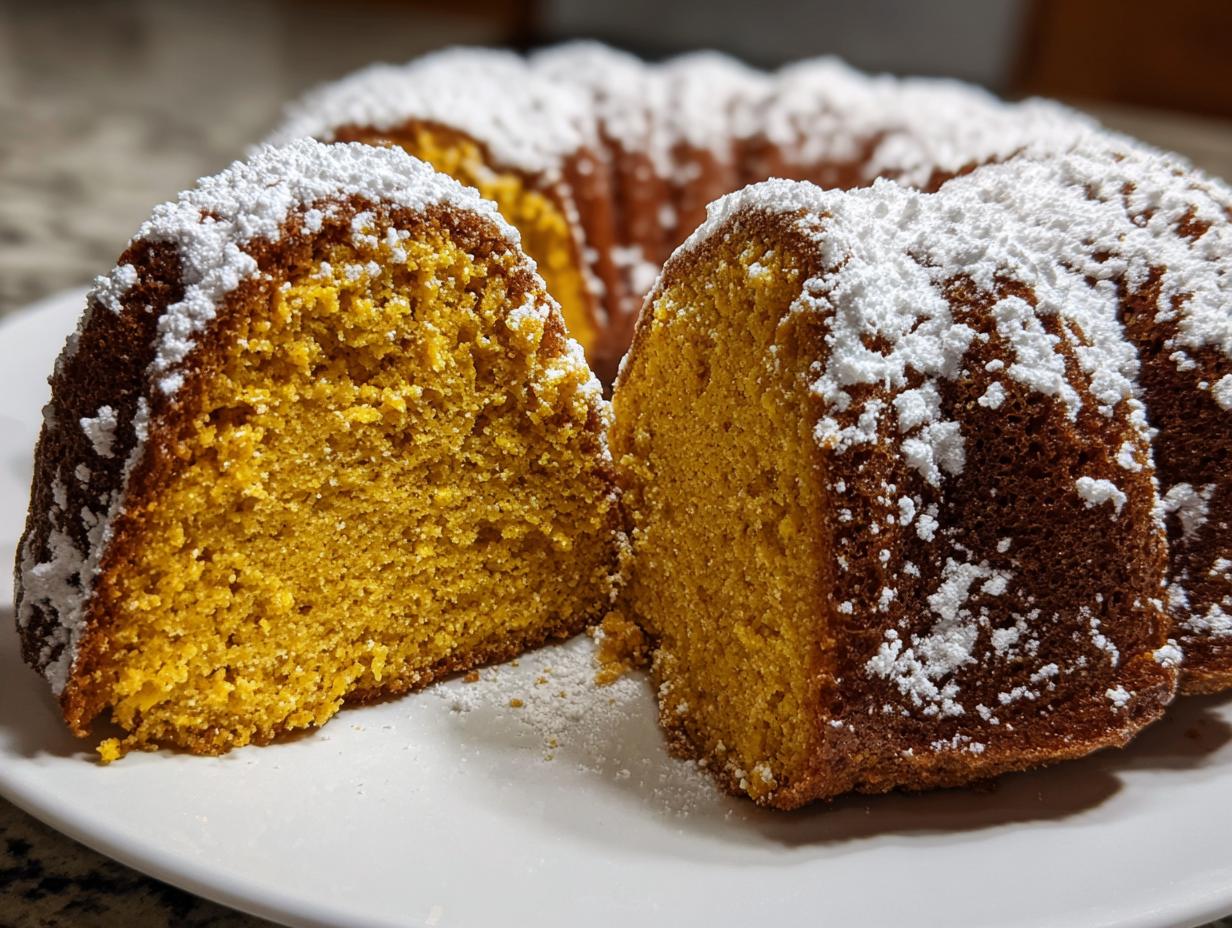 Pumpkin Patch Bundt Cake