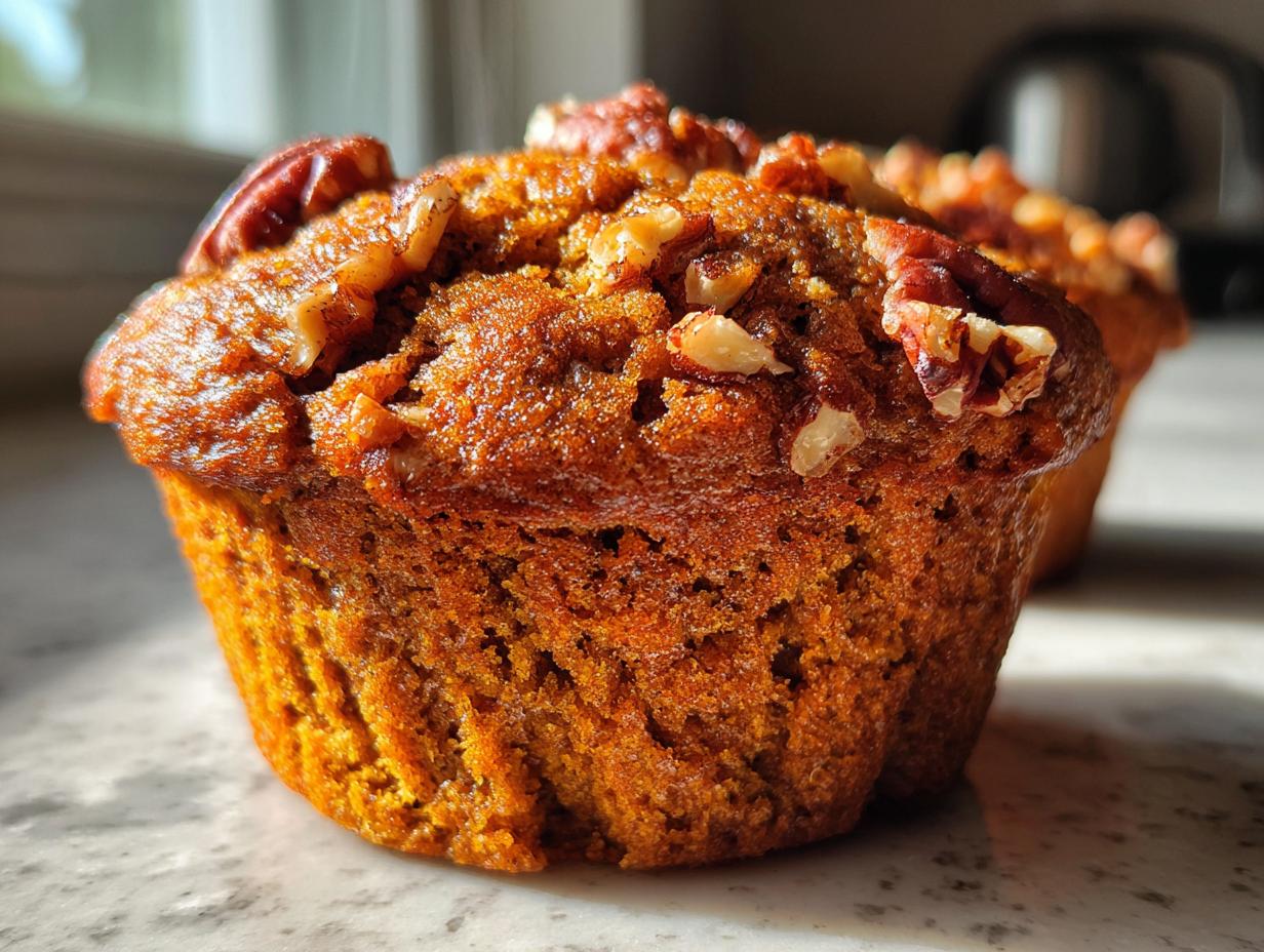 Pumpkin Pecan Muffins