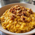 Creamy Pumpkin Risotto with Toasted Walnuts in 35 Minutes 10 Pumpkin Risotto with Toasted Walnuts