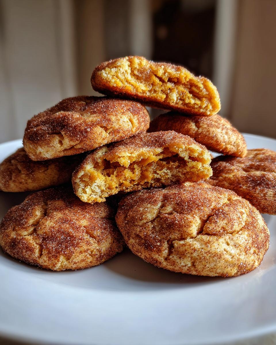 1 Bowl Pumpkin Snickerdoodle Cookies Irresistible Fall Bliss 7 Pumpkin Snickerdoodle Cookies - detail 2