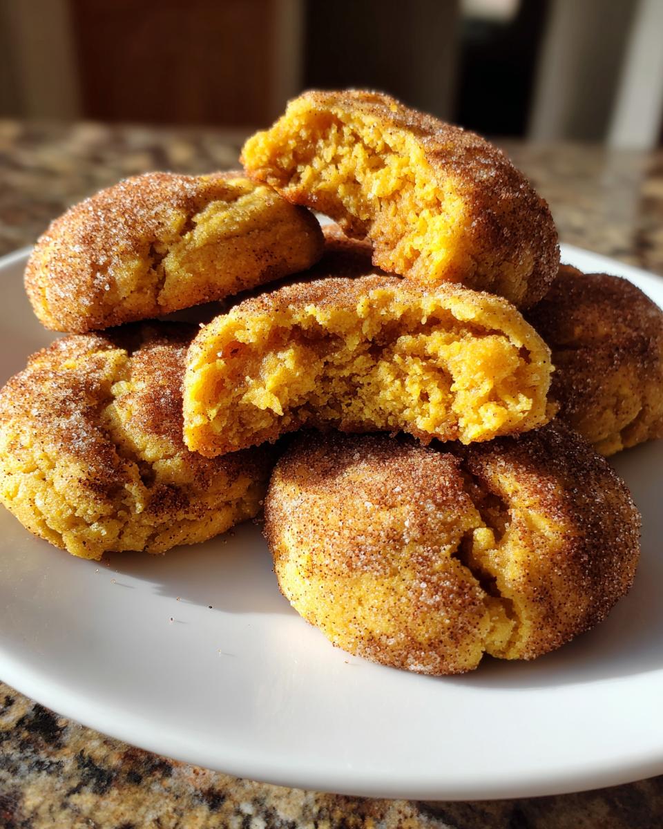 1 Bowl Pumpkin Snickerdoodle Cookies Irresistible Fall Bliss 8 Pumpkin Snickerdoodle Cookies - detail 3