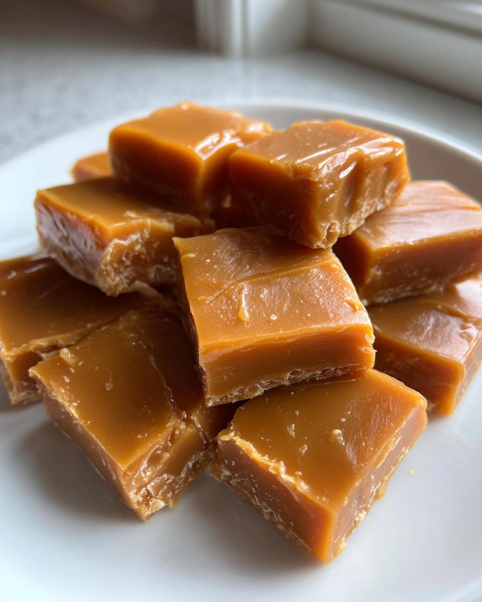 Pumpkin Spice Caramels - detail 1