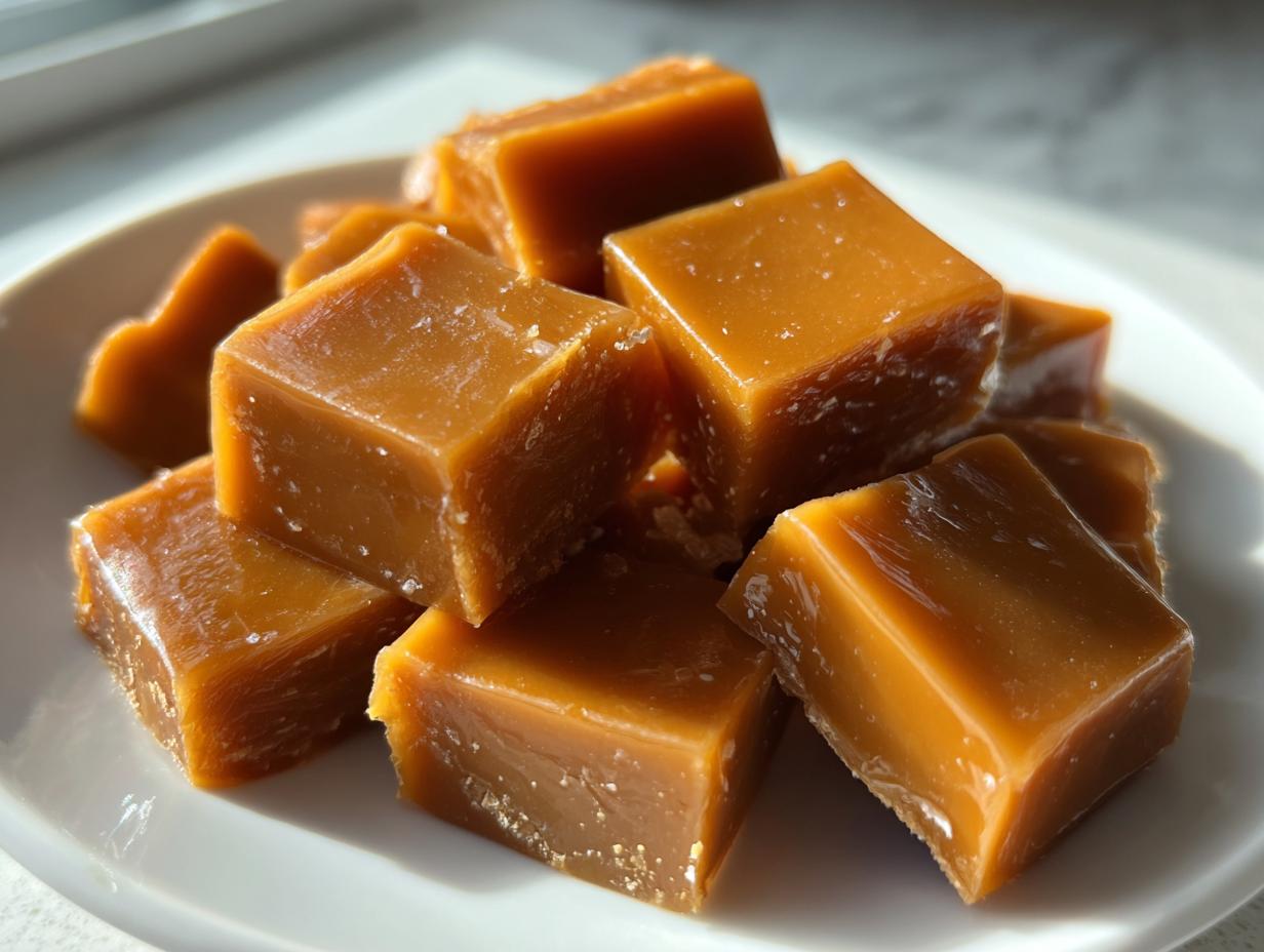 Pumpkin Spice Caramels