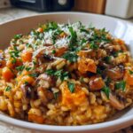 Creamy Pumpkin and Mushroom Risotto: Your Ultimate 30-Minute Comfort Dish 10 Pumpkin and Mushroom Risotto