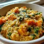 Creamy Pumpkin and Spinach Risotto Recipe in 35 Minutes 6 Pumpkin and Spinach Risotto