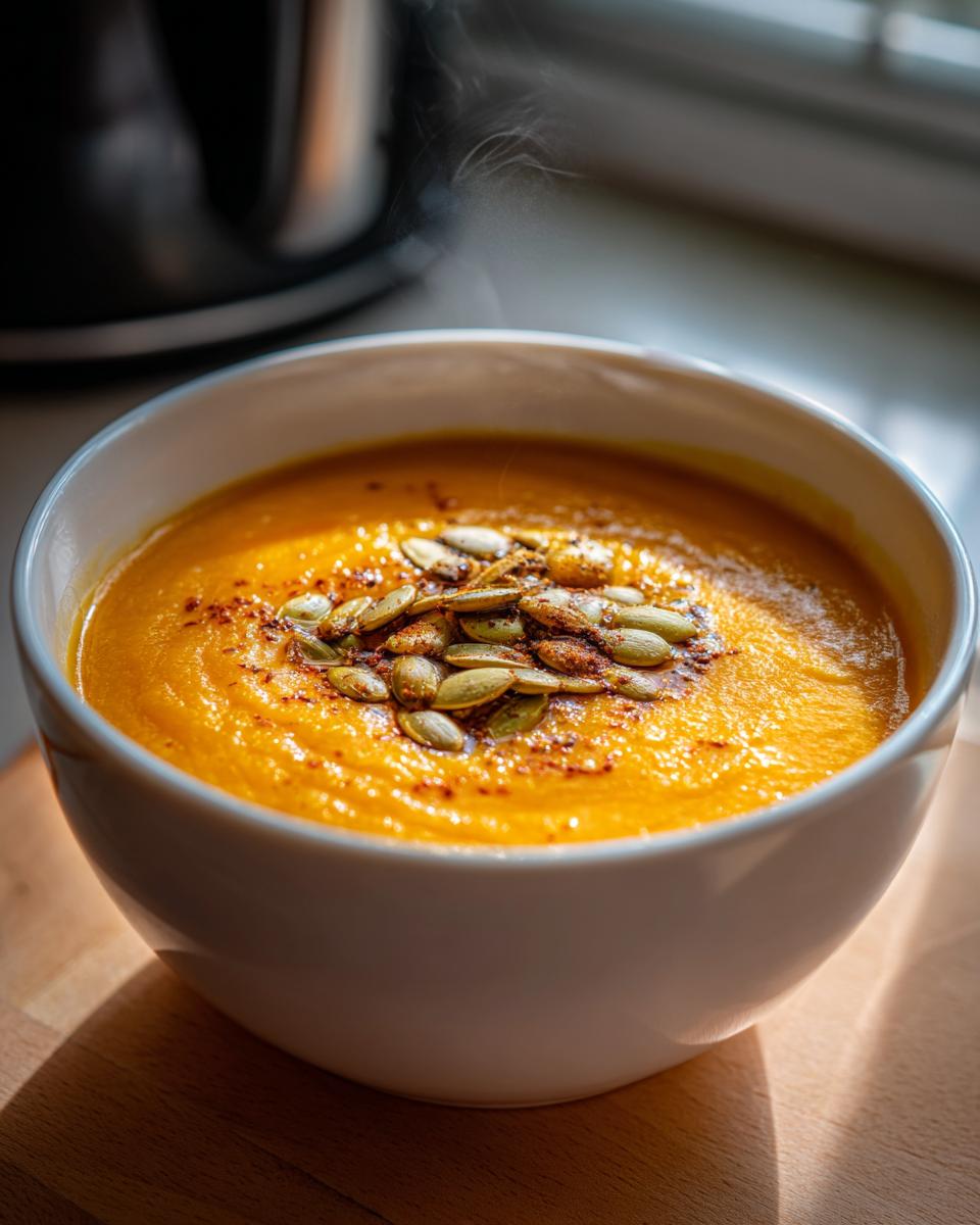 Pumpkin and Sweet Potato Soup - detail 4