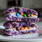 Purple Monster Cookie Sandwiches: 1 Batch of Pure Joy 6 Purple Monster Cookie Sandwiches