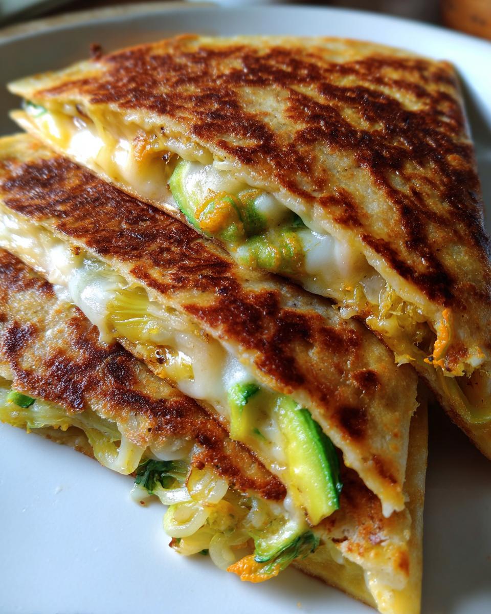 Quesadillas de Flor de Calabaza (Squash Blossom) - detail 1